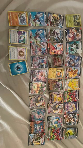 Lote Grande de 60 Cartas Pokémon