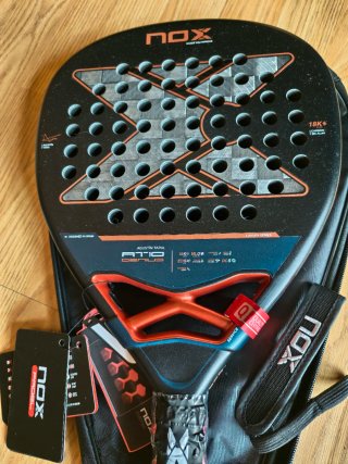 Pala pádel Nox Genius Attack 18k