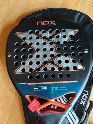 Pala pádel Nox Genius Attack 18k