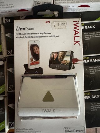 LOTE 47x Power Banks iWALK para iPhone Nuevas -