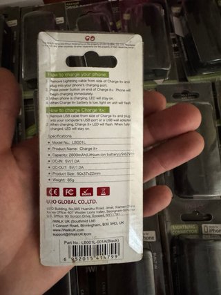 LOTE 47x Power Banks iWALK para iPhone Nuevas -