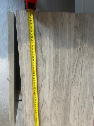 Estanteria comedor madera con pulsador