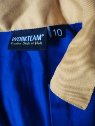 Mono de trabajo para niños talla 10