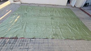 Lona toldo para carpa o pérgola 5.5m x 3.70m