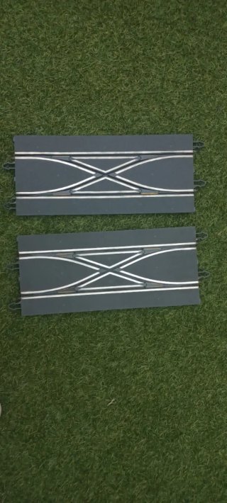 2X PISTAS CAMBIO CARRIL SCALEXTRIC DIGITAL