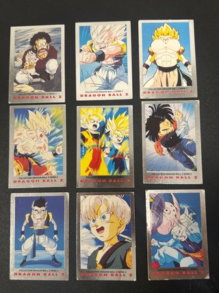 9 Cartas ed 2 plata Dragon ball Z