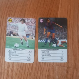 Baraja de cartas Selección Española de Fútbol 1982