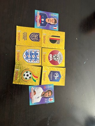 cromos de los escudos del mundial 2022