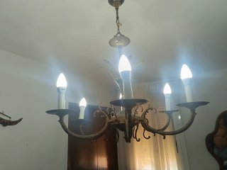 Lampara vintage de techo