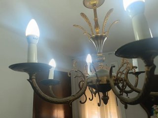 Lampara vintage de techo
