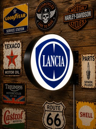 CARTEL LUMINOSO LANCIA