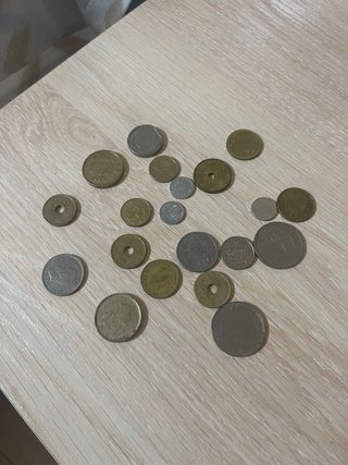 Monedas ( pesetas)