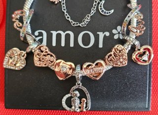 Bracciale Cuore Bronzo