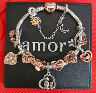 Bracciale Cuore Bronzo