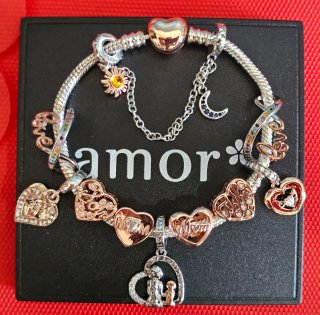 Bracciale Cuore Bronzo