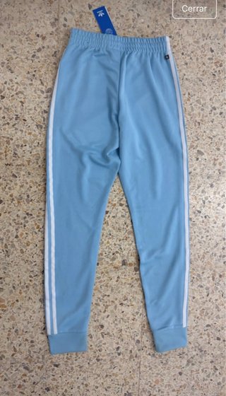 Pantalon chandal adidas nuevo color azul pastel t