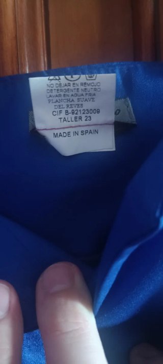 Vestido de mujer azul