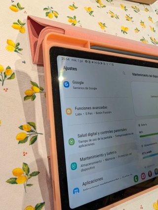 Tablet Tab S6 Lite con S Pen y 2 fundas
