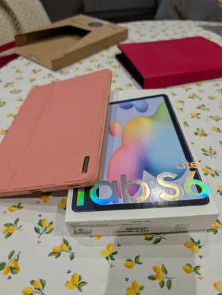 Tablet Tab S6 Lite con S Pen y 2 fundas