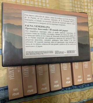 Colección VHS de Felix Rodríguez de la Fuente
