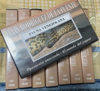 Colección VHS de Felix Rodríguez de la Fuente