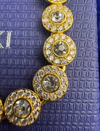 Pulsera Swarovski Angelic Dorada