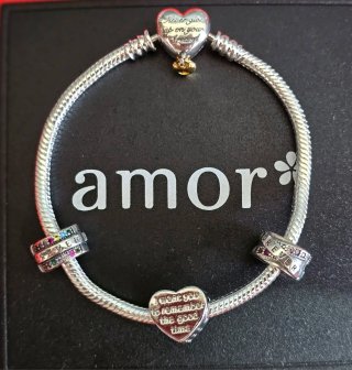 Bracelet Heart Dog