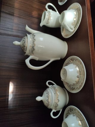 Juego de café antiguo