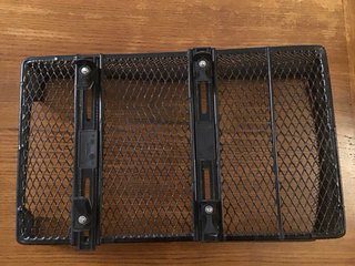 Cesta trasera para bicicleta