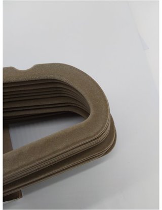 Amazon Basics Perchas de Terciopelo Antideslizante para niños y bebés - 29 -46 cm - Paquete de 30 - Gris