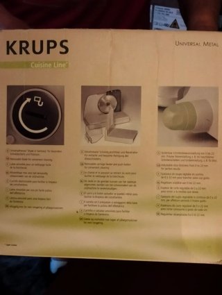 Cortador de fiambre Krups