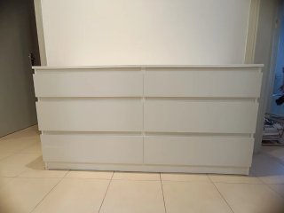 Cajonera blanca IKEA