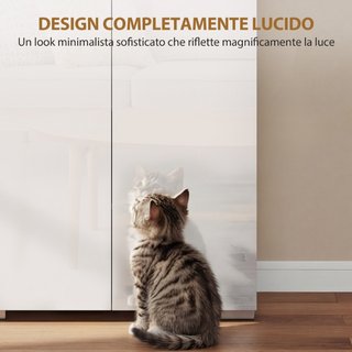 Alacena de Cocina Alta 180cm, Mueble Despensa con