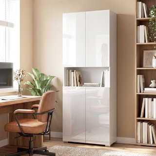 Alacena de Cocina Alta 180cm, Mueble Despensa con