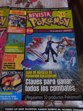 Revistas antiguas Pokémon