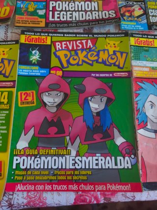 Revistas antiguas Pokémon