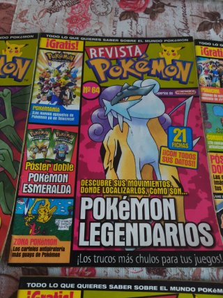 Revistas antiguas Pokémon