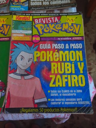 Revistas antiguas Pokémon
