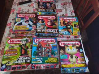 Lote Revistas antiguas Nintendo y Pokémon
