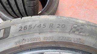 265 45 R 20 MICHELIN PILOT SPORT 4 SUV