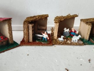 Pastori presepe Diorama