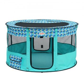 Box per animali domestici pieghevole, 112 x 112 x