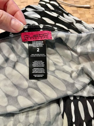 Custo Barcelona vestito estivo chiusura a incrocio