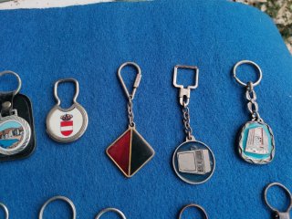 Lote 25 Llaveros Antiguos Colección