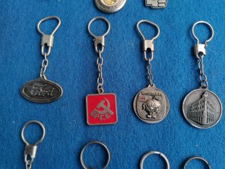 Lote 25 Llaveros Antiguos Colección