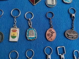 Lote 25 Llaveros Antiguos Colección