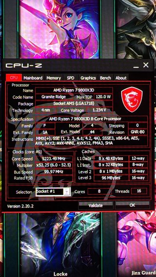Pc ryzen 7 9800x3d 32gb DDR5 rtx 5080