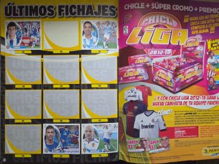Albun cromos liga 2012-13