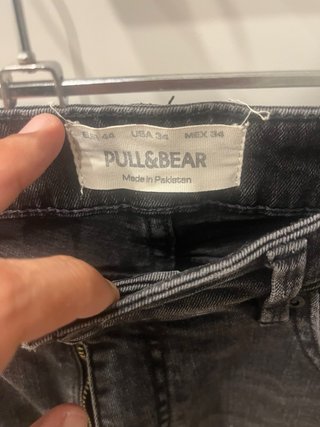 Pantalon vaquero negro