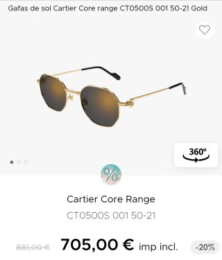 Gafas Cartier. #iphone #chanel #gucci #prada